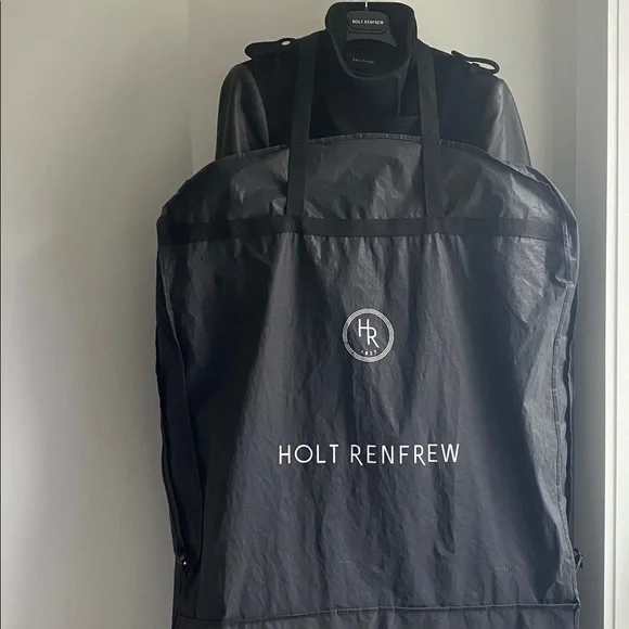 MACKAGE BLACK WOOL/LEATHER BELTED COAT - Picture 6 of 15